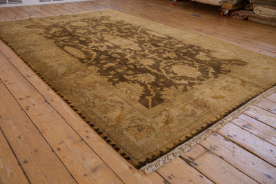 6x9.5 Gold Wash Indian Oushak Design Carpet by Old New House® - product image 4 for Resin Society