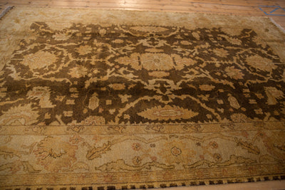 6x9.5 Gold Wash Indian Oushak Design Carpet by Old New House® - product image 6 for Resin Society