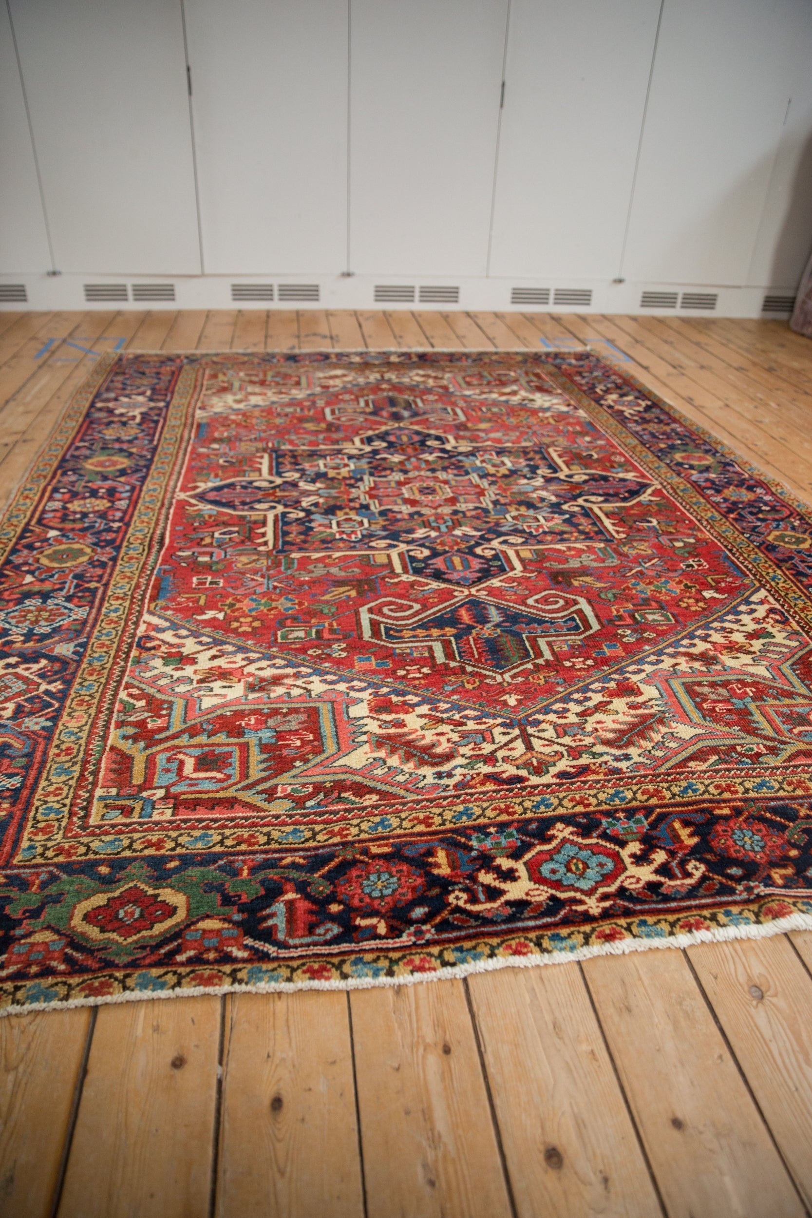 7x9.5 Vintage Heriz Carpet by Old New House® - product image 7 for Resin Society