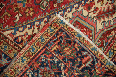7x9.5 Vintage Heriz Carpet by Old New House® - product image 9 for Resin Society
