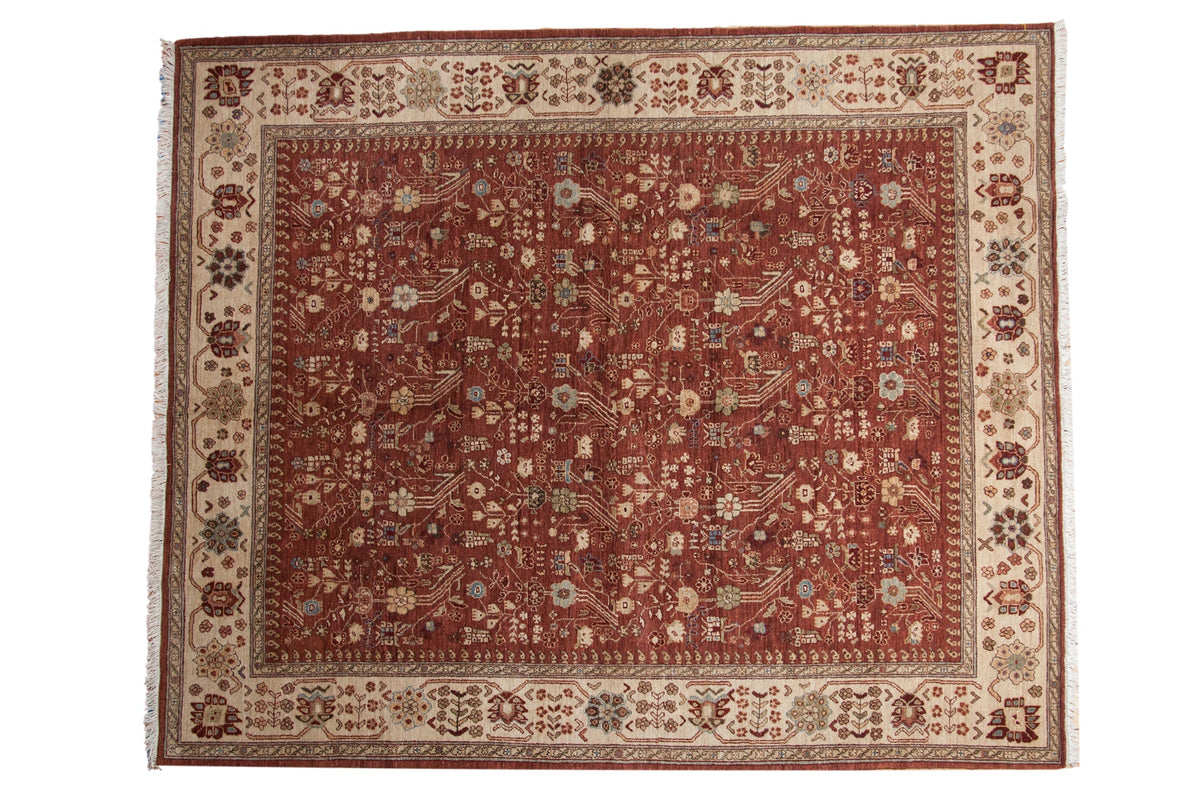 8x10 Vintage Armenian Hamadan Design Carpet by Old New House® - main product image for Resin Society