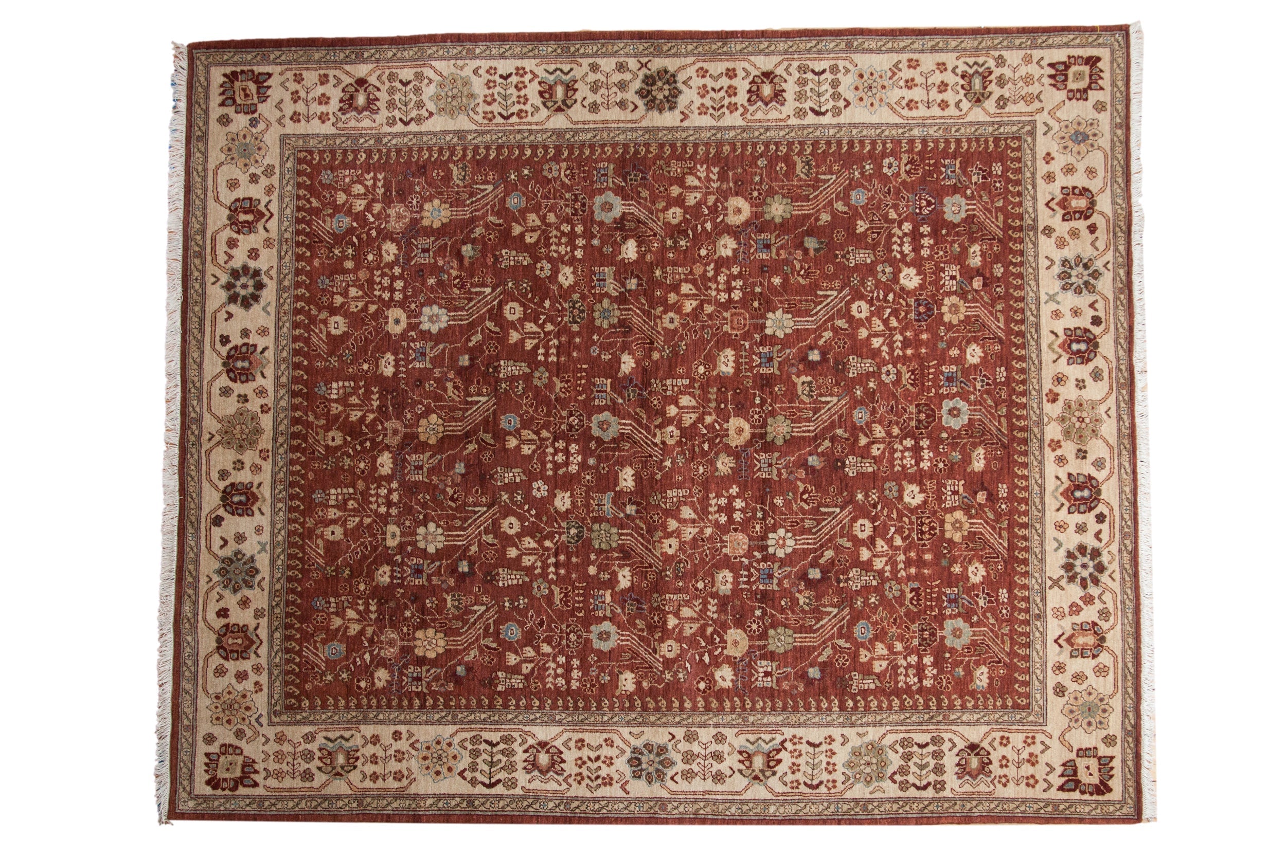 8x10 Vintage Armenian Hamadan Design Carpet by Old New House® - main product image for Resin Society