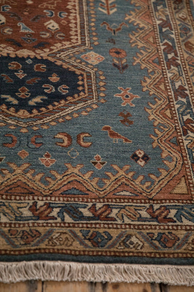 4x6.5 Vintage Armenian Hamadan Design Rug by Old New House® - product image 7 for Resin Society