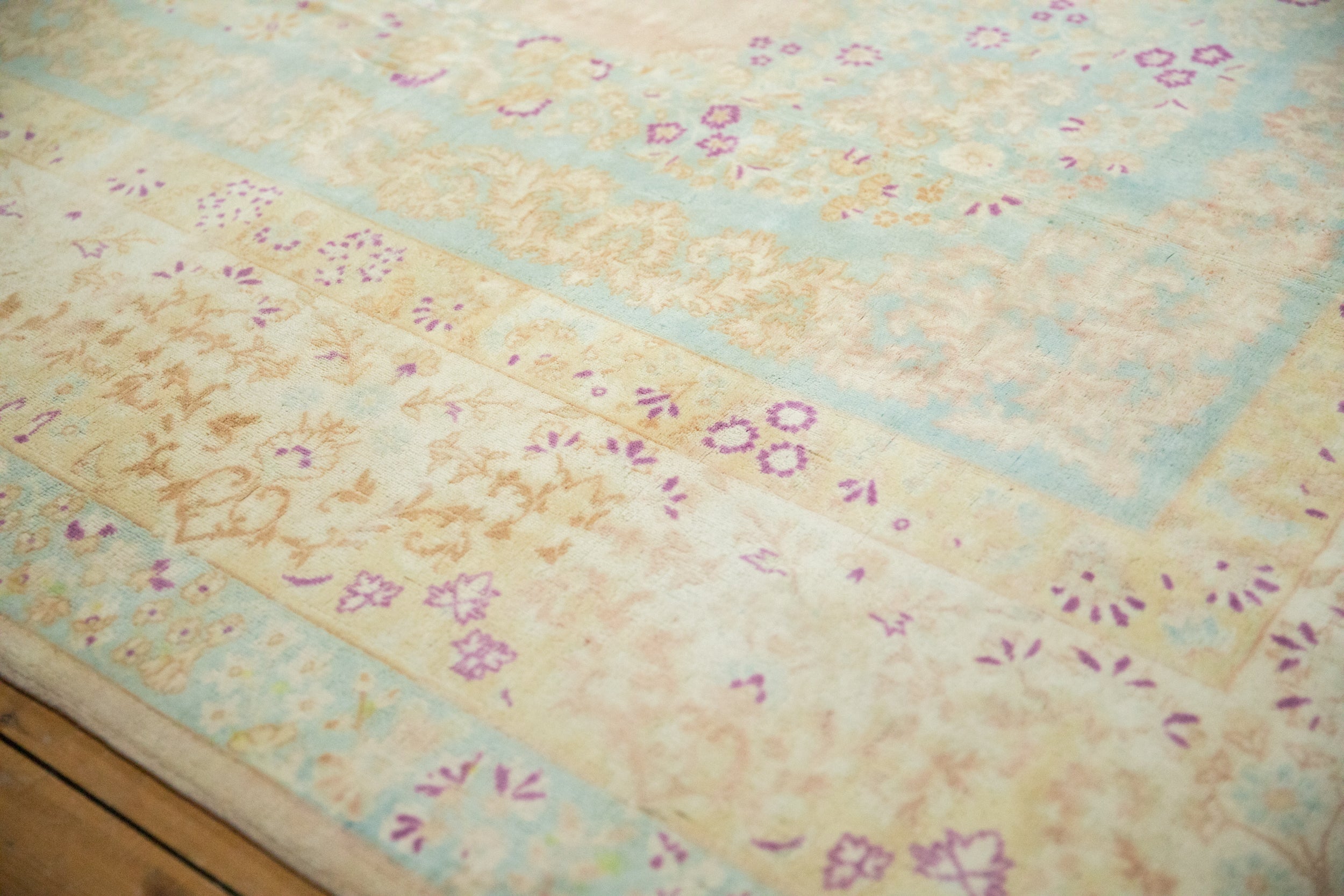 10x14 Vintage Distressed Bulgarian Kerman Design Carpet by Old New House® - product image 4 for Resin Society