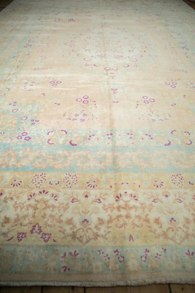 10x14 Vintage Distressed Bulgarian Kerman Design Carpet by Old New House® - product image 5 for Resin Society