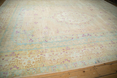 10x14 Vintage Distressed Bulgarian Kerman Design Carpet by Old New House® - product image 6 for Resin Society
