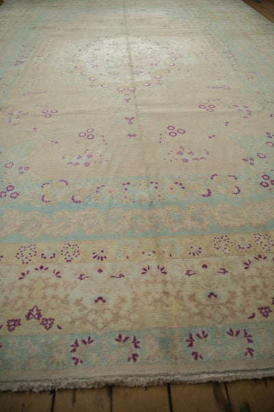 10x14 Vintage Distressed Bulgarian Kerman Design Carpet by Old New House® - product image 7 for Resin Society