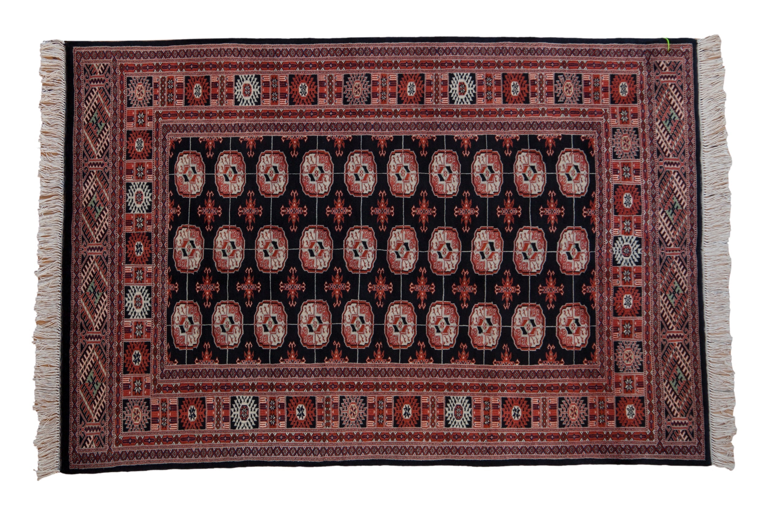 4x6 Vintage Fine Bokhara Rug by Old New House® - main product image for Resin Society
