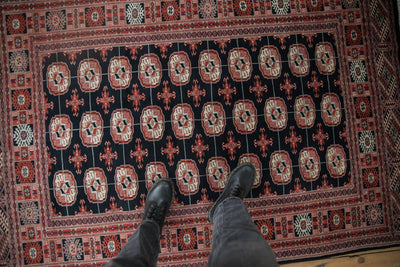 4x6 Vintage Fine Bokhara Rug by Old New House® - product image 2 for Resin Society