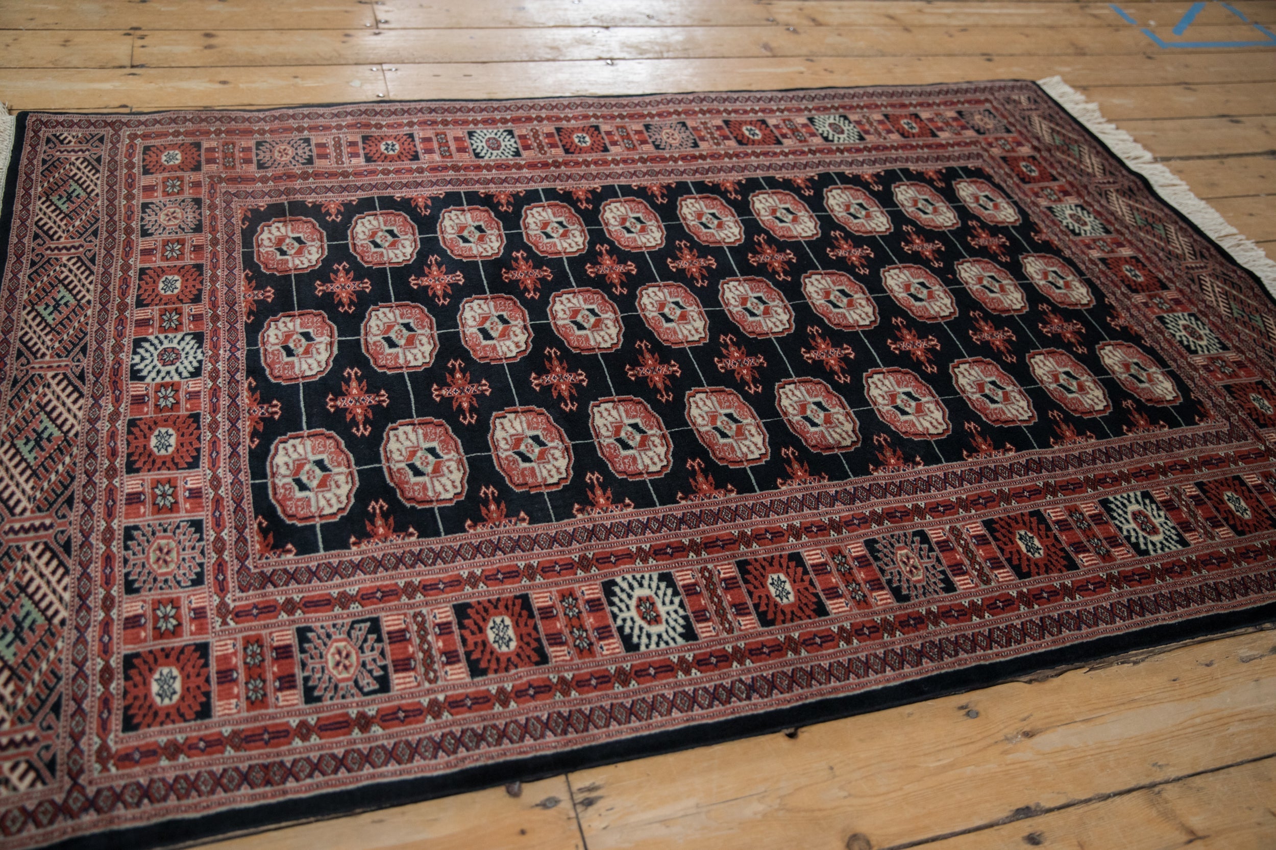 4x6 Vintage Fine Bokhara Rug by Old New House® - product image 5 for Resin Society