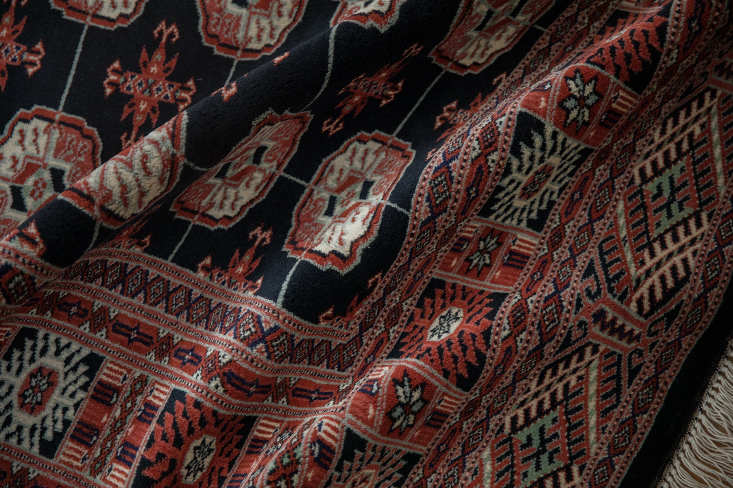 4x6 Vintage Fine Bokhara Rug by Old New House® - product image 8 for Resin Society