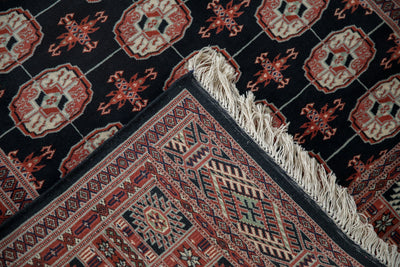 4x6 Vintage Fine Bokhara Rug by Old New House® - product image 9 for Resin Society
