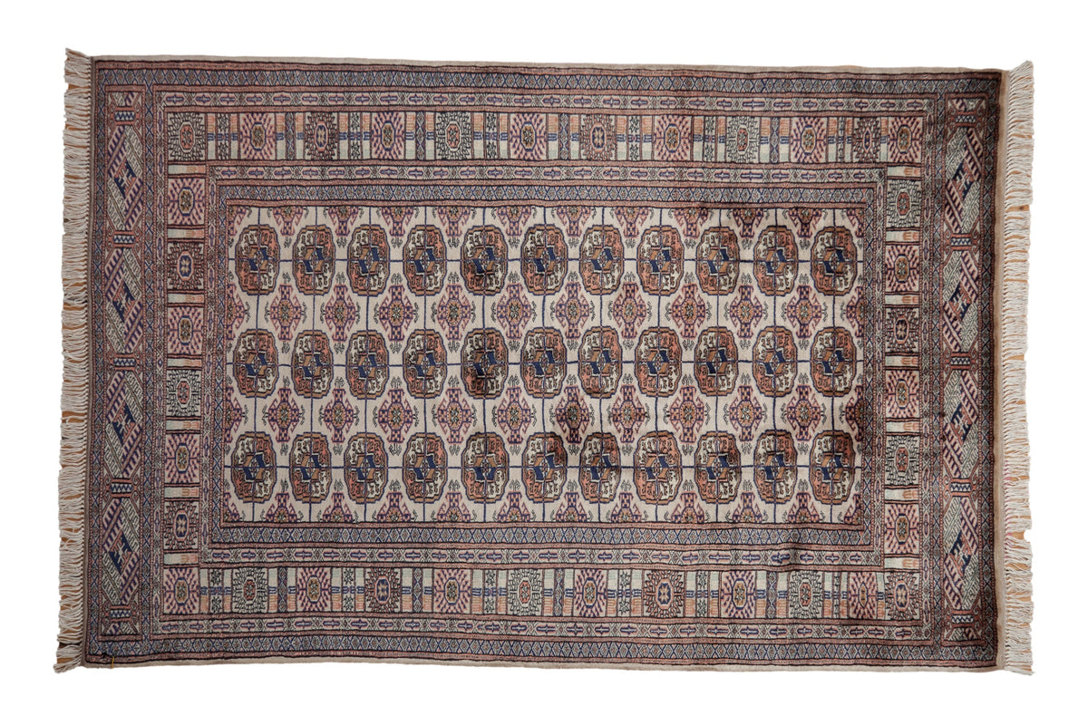 4x6 Vintage Fine Bokhara Rug by Old New House® - main product image for Resin Society