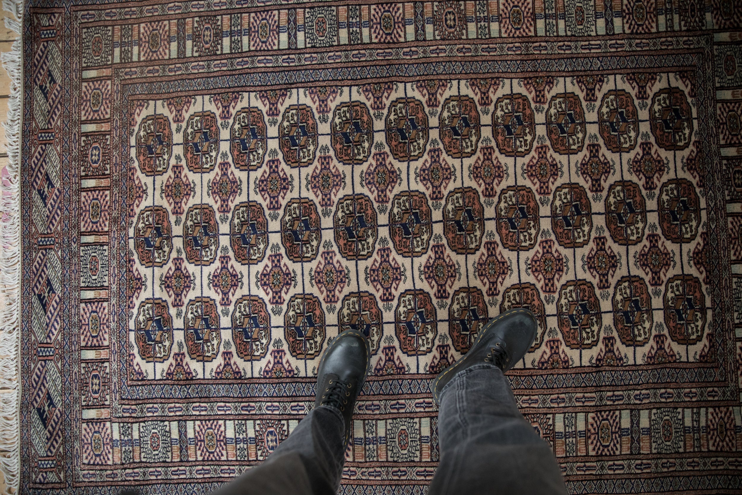 4x6 Vintage Fine Bokhara Rug by Old New House® - product image 2 for Resin Society