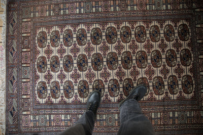 4x6 Vintage Fine Bokhara Rug by Old New House® - product image 2 for Resin Society