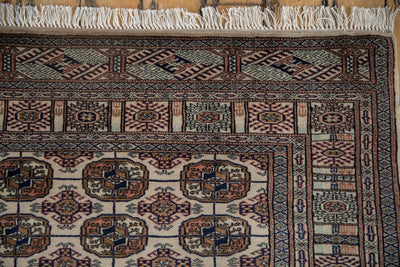 4x6 Vintage Fine Bokhara Rug by Old New House® - product image 3 for Resin Society