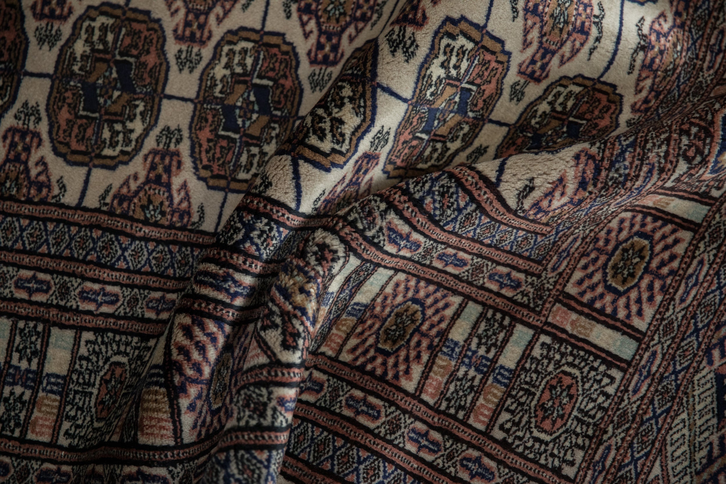 4x6 Vintage Fine Bokhara Rug by Old New House® - product image 6 for Resin Society