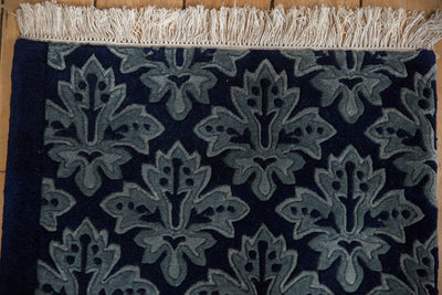 2x3 Vintage Sampler Indian Damask Design Rug Mat