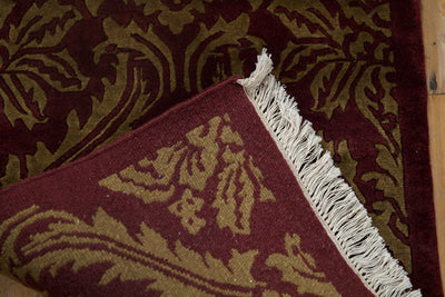 2x3 Vintage Indian Damask Design Rug Mat