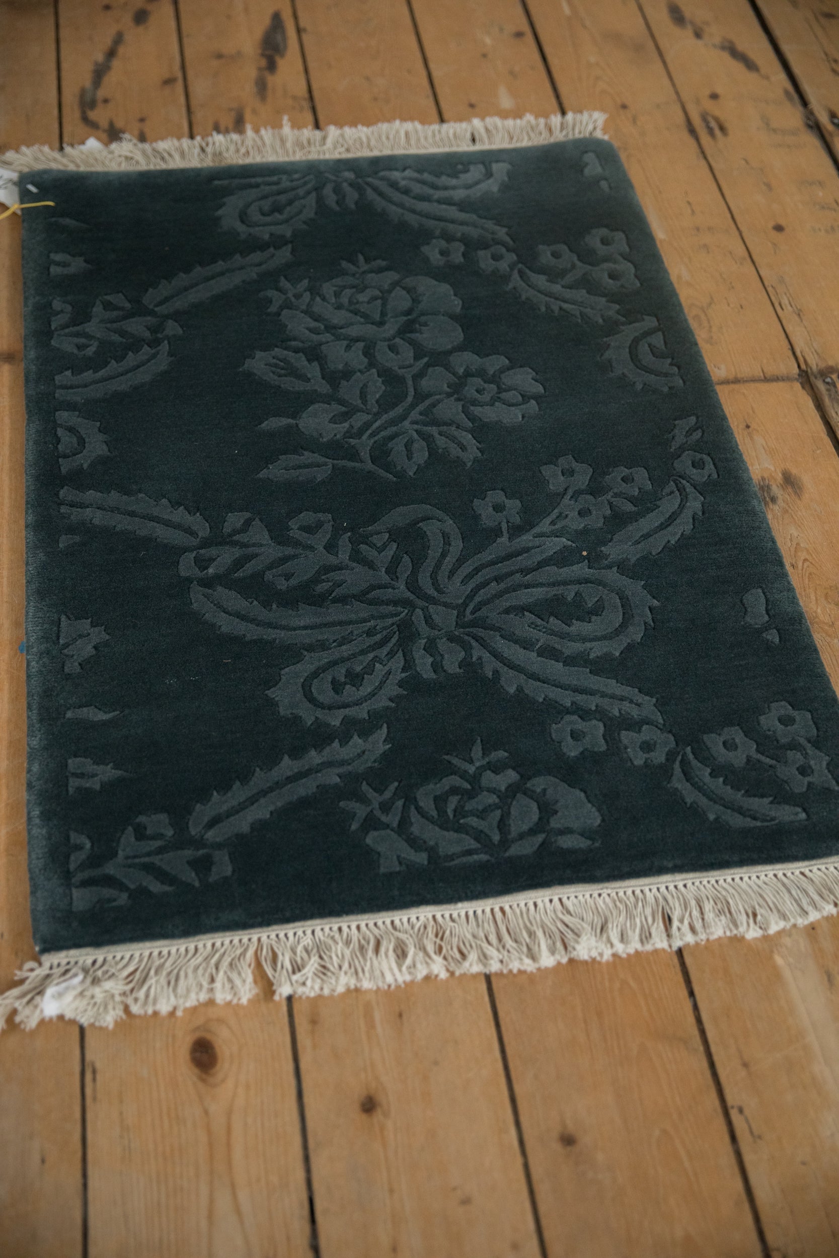 2x3 Vintage Indian Colonial Design Rug Mat