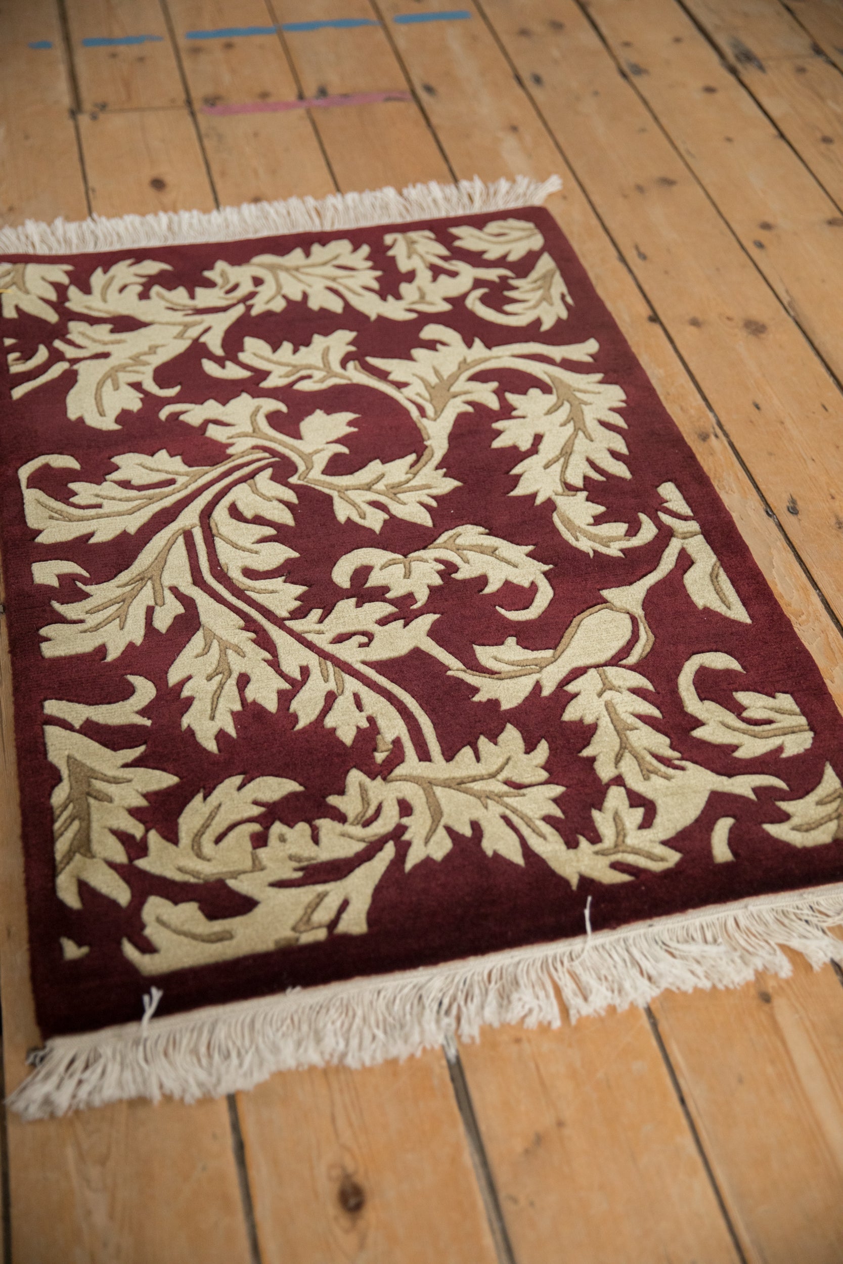 2x3 Vintage Contemporary Indian Arts And Crafts Design Rug Mat