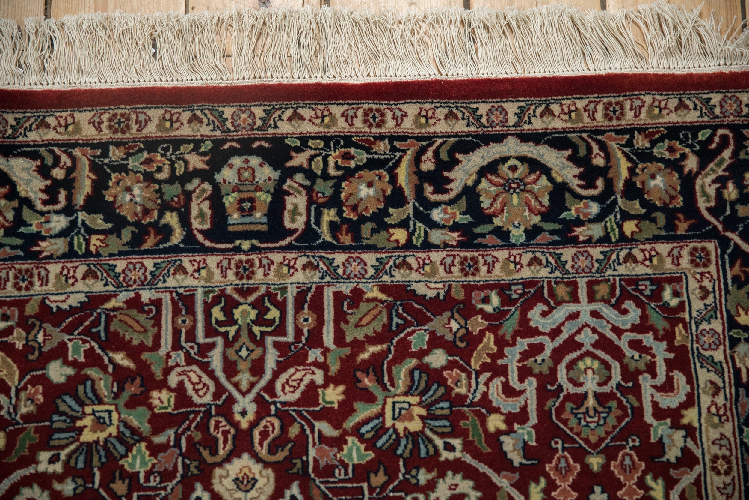 4x6 Fine Indian Tabriz Design Rug by Old New House® - product image 3 for Resin Society