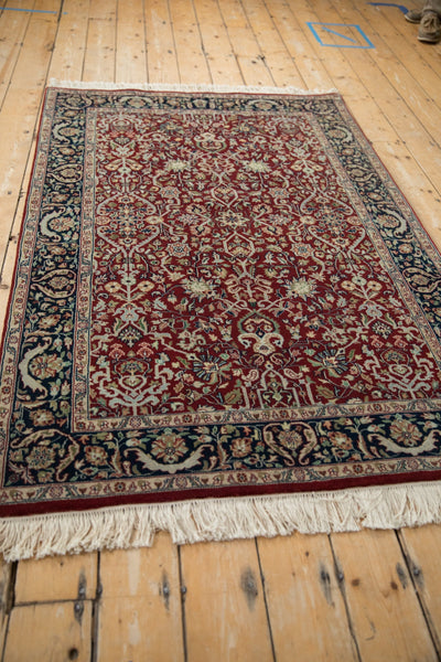 4x6 Fine Indian Tabriz Design Rug by Old New House® - product image 6 for Resin Society