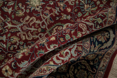 4x6 Fine Indian Tabriz Design Rug by Old New House® - product image 8 for Resin Society