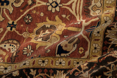 8x10 Indian Mahal Design Carpet by Old New House® - product image 7 for Resin Society