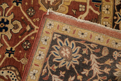 8x10 Indian Mahal Design Carpet by Old New House® - product image 8 for Resin Society