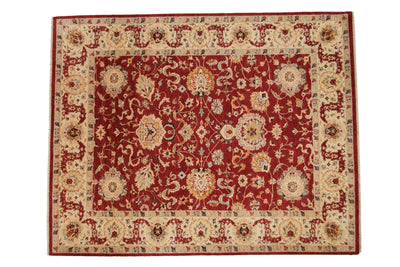 8x10.5 Indian Sultanabad Design Carpet by Old New House® - main product image for Resin Society
