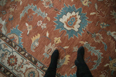 10x13.5 Indian Mahal Design Carpet by Old New House® - product image 2 for Resin Society