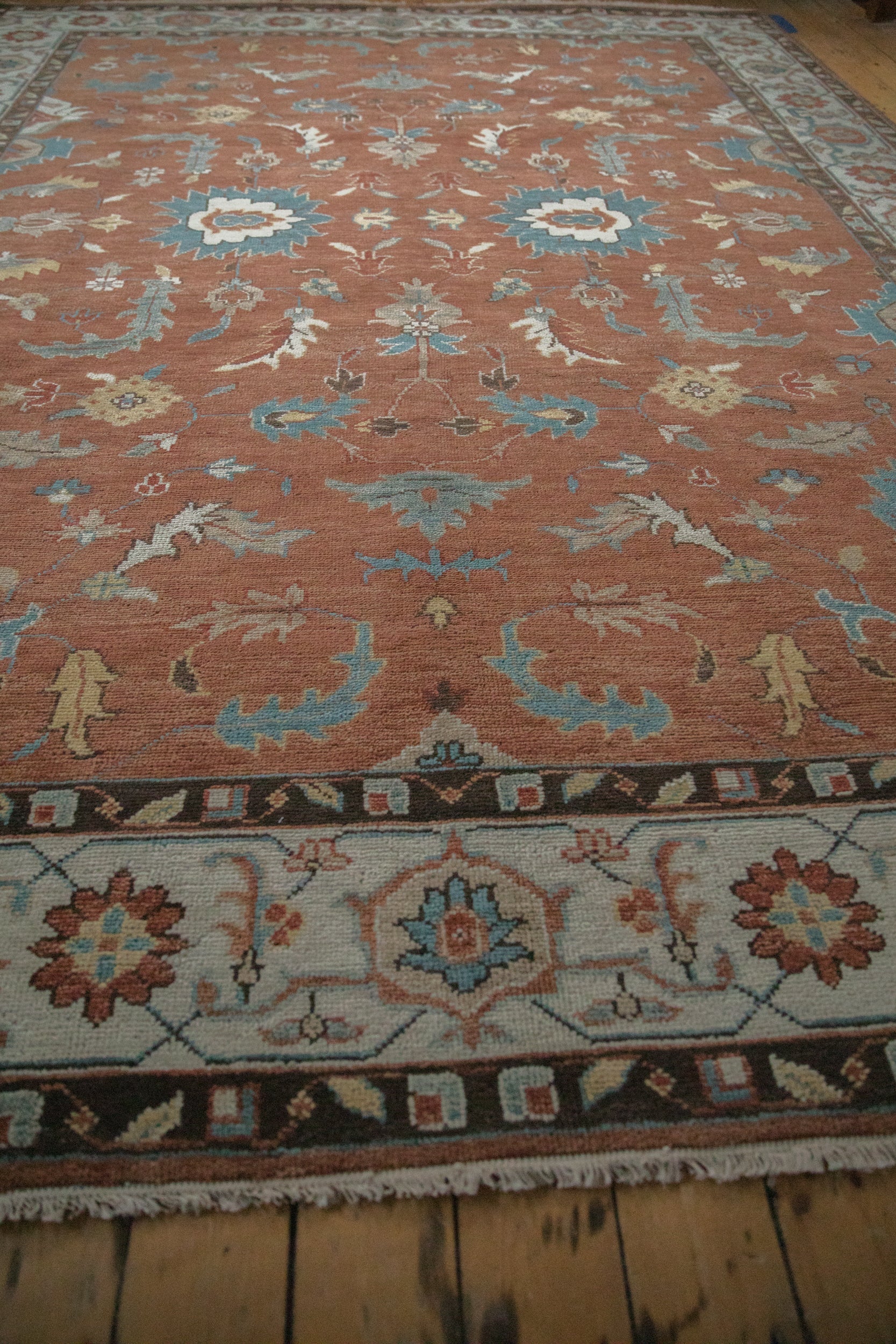 10x13.5 Indian Mahal Design Carpet by Old New House® - product image 9 for Resin Society