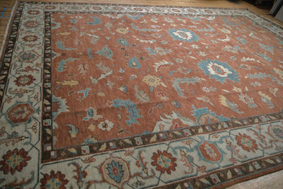 10x13.5 Indian Mahal Design Carpet by Old New House® - product image 11 for Resin Society