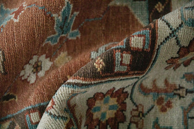 10x13.5 Indian Mahal Design Carpet by Old New House® - product image 12 for Resin Society