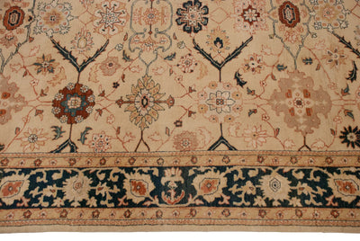 6x9.5 Vintage Indian Bijar Design Carpet by Old New House® - product image 4 for Resin Society