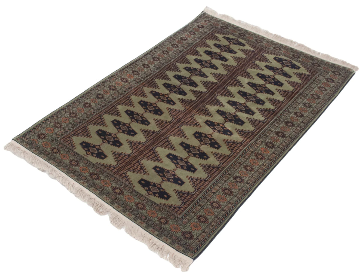4x6 Vintage Siberian Bokhara Design Rug by Old New House® - product image 4 for Resin Society
