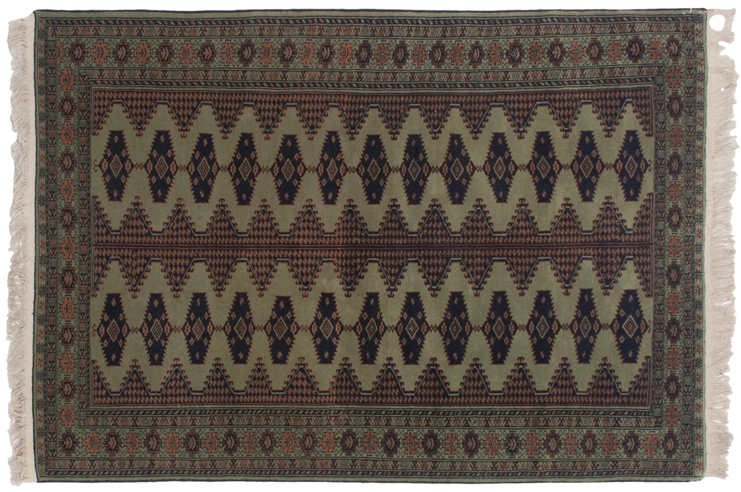 4x6 Vintage Siberian Bokhara Design Rug by Old New House® - product image 9 for Resin Society