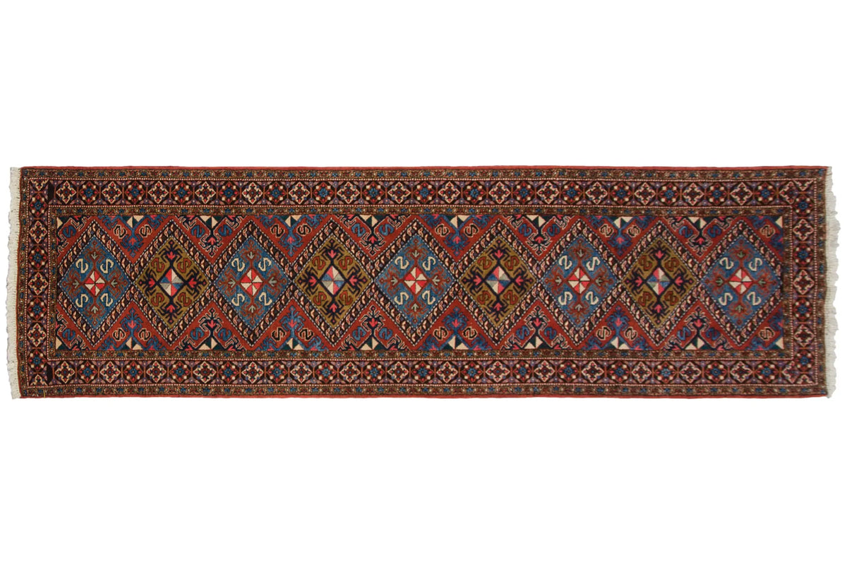 3x11.5 Vintage Ardebil Rug Runner by Old New House® - main product image for Resin Society
