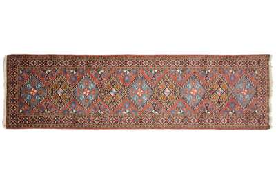 3x11.5 Vintage Ardebil Rug Runner by Old New House® - product image 2 for Resin Society