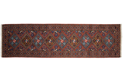 3x11.5 Vintage Ardebil Rug Runner by Old New House® - product image 10 for Resin Society
