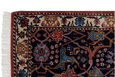 3.5x5.5 Vintage Indian Bijar Design Rug by Old New House® - product image 6 for Resin Society
