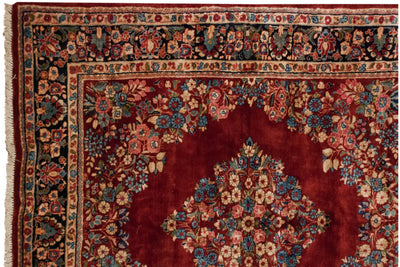 6x7.5 Vintage Sarouk Carpet by Old New House® - product image 5 for Resin Society
