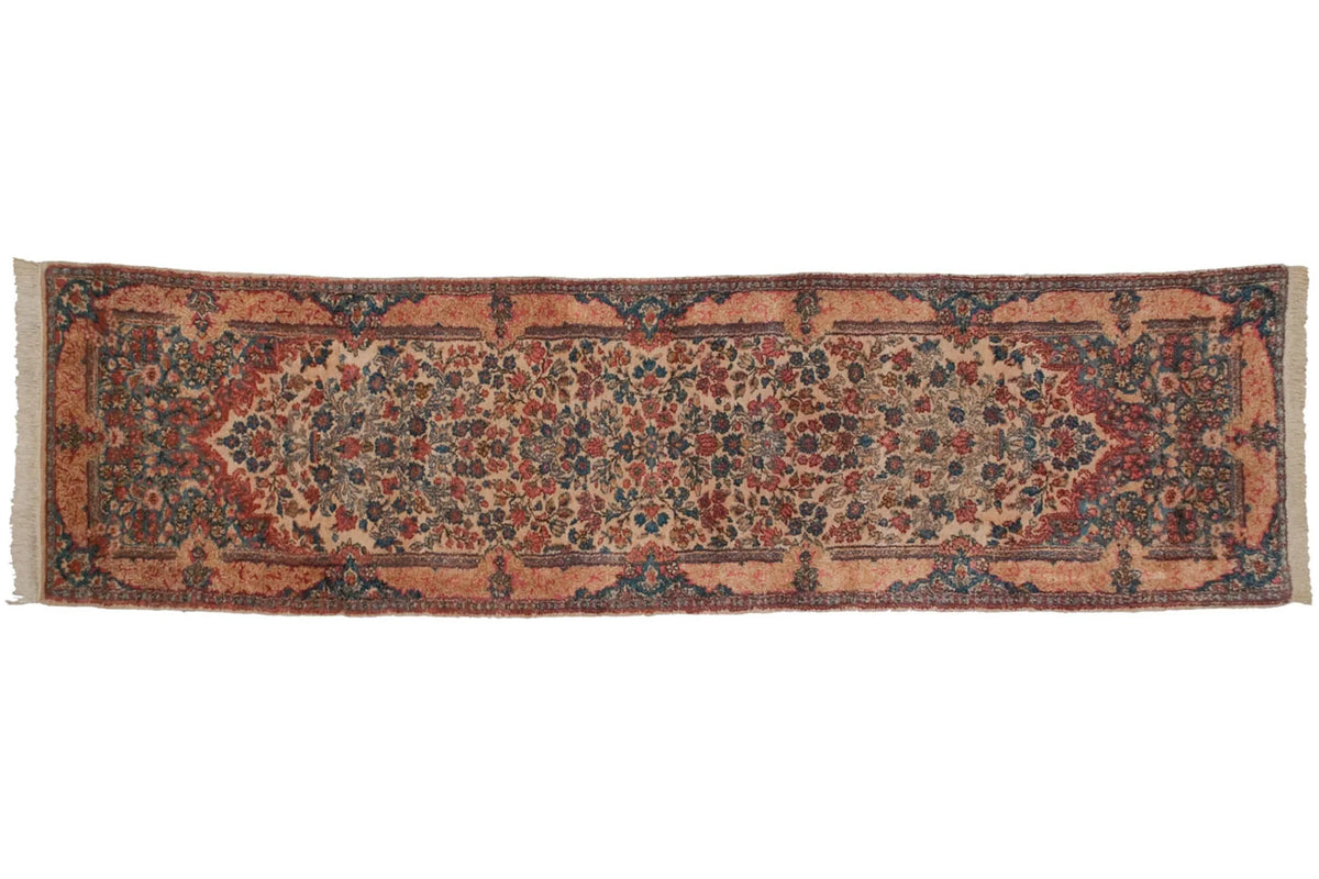 2.5x11 Vintage Kerman Rug Runner by Old New House® - main product image for Resin Society