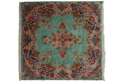 4.5x5 Vintage Kerman Square Rug by Old New House® - product image 2 for Resin Society