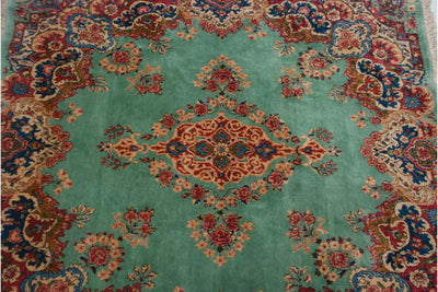 4.5x5 Vintage Kerman Square Rug by Old New House® - product image 10 for Resin Society