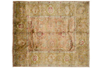 8.5x9.5 Vintage Agra Square Carpet by Old New House® - product image 3 for Resin Society