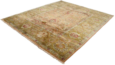 8.5x9.5 Vintage Agra Square Carpet by Old New House® - product image 4 for Resin Society