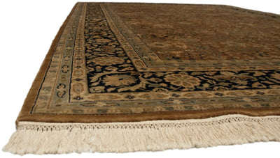 6x9 Vintage Indian Tabriz Design Carpet by Old New House® - product image 5 for Resin Society