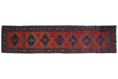 3.5x14 Antique Northwest Persian Rug Runner by Old New House® - main product image for Resin Society